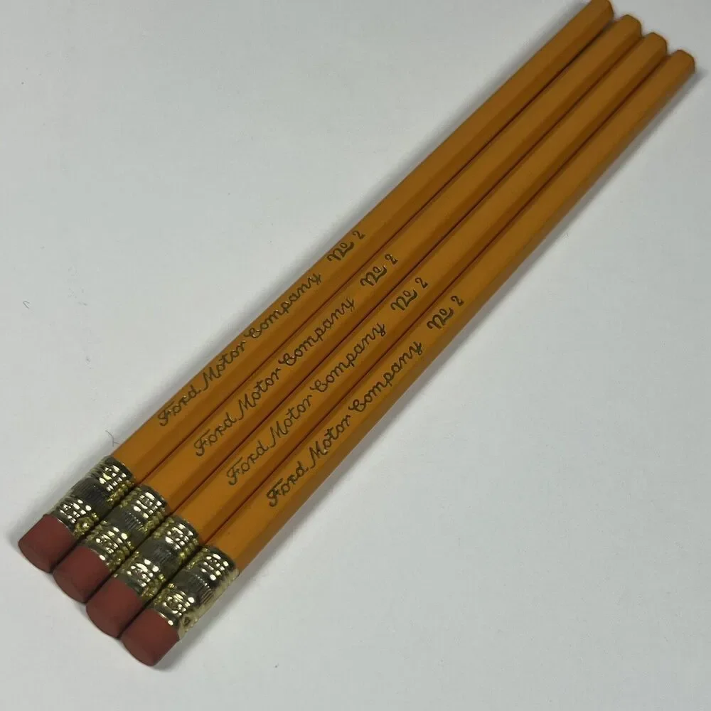 Vintage FORD MOTOR CO “Safety Is Everybody’s Business” Wood Pencils No 2